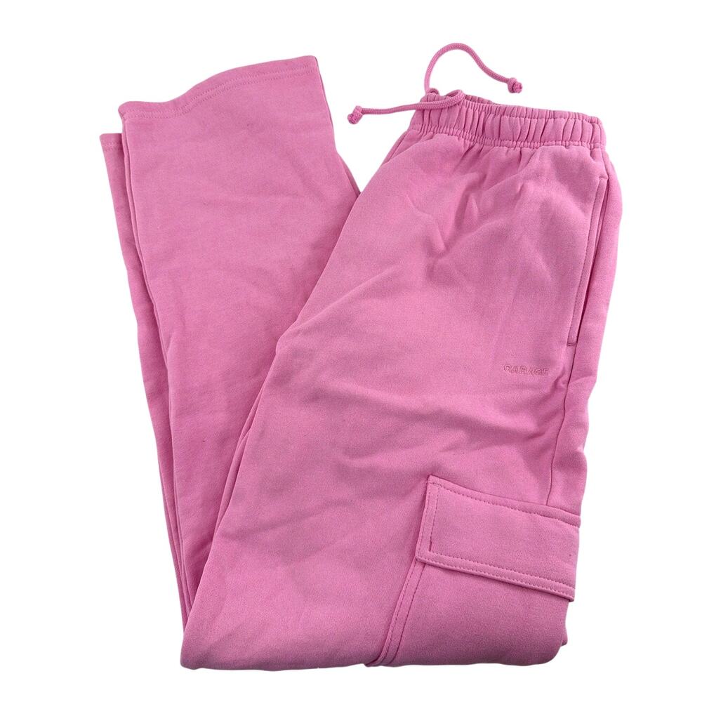 Garage Pop It Pink Pantalon UltraFleece Cargo Sweatpants Size S - Picture 3 of 9